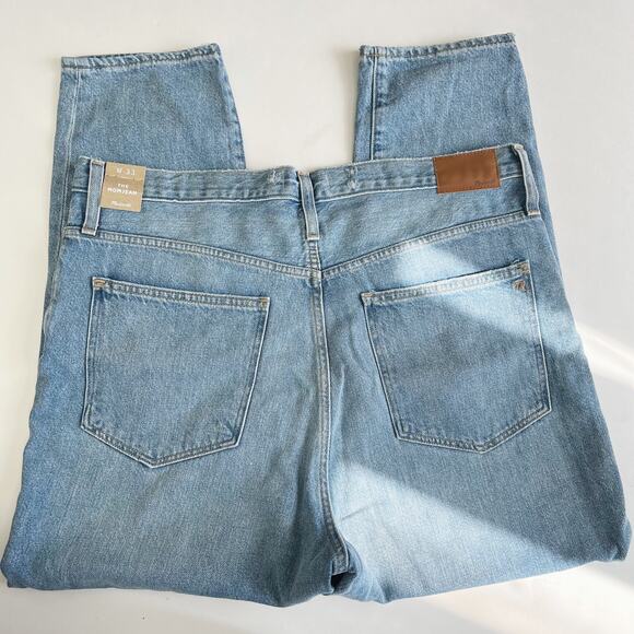 Madewell The Mom Jean in Melva Wash 33 Plus - Picture 4 of 9